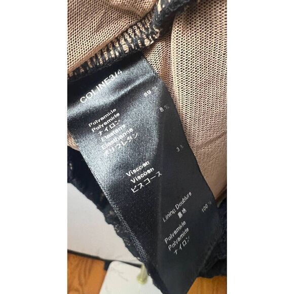 Anne Fontaine Black Lace Bubble Dress Sz. 36 (US 0-2) - Picture 8 of 8